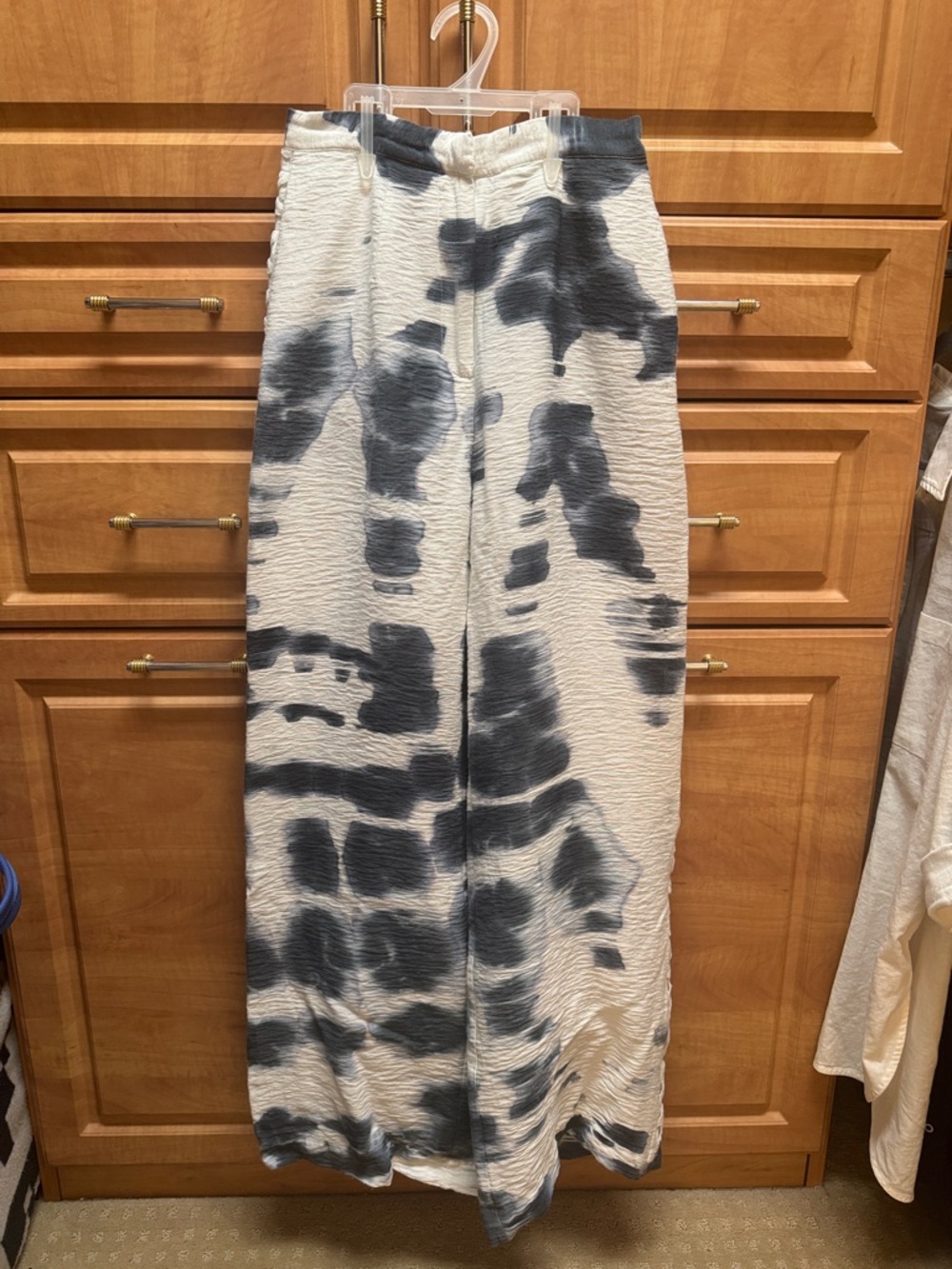 Tie-Dye Wide-Leg Pants